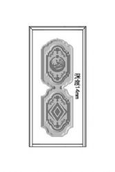 反凸仿拼接门面XY-8811